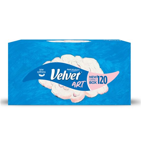 Velvet Trendy Chusteczki uniwersalne 3 warstwy 120 sztuk Velvet Trendy Chusteczki uniwersalne 3 warstwy 120 sztuk