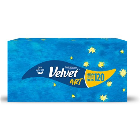 Velvet Trendy Chusteczki uniwersalne 3 warstwy 120 sztuk Velvet Trendy Chusteczki uniwersalne 3 warstwy 120 sztuk