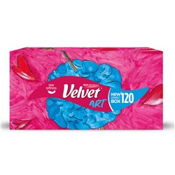 Velvet Trendy Chusteczki uniwersalne 3 warstwy 120 sztuk Velvet Trendy Chusteczki uniwersalne 3 warstwy 120 sztuk