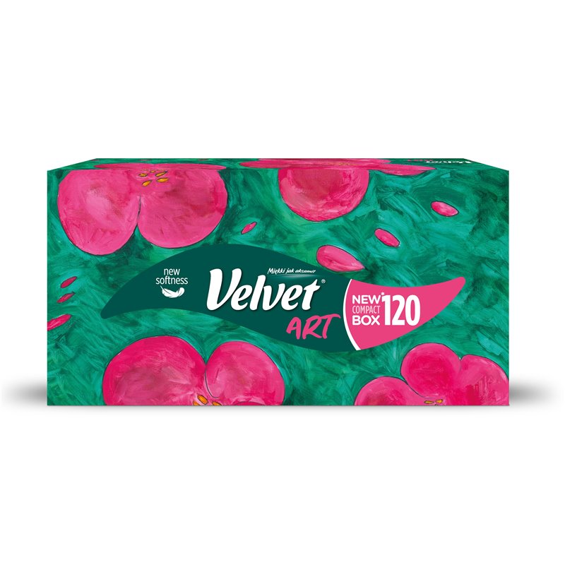 Velvet Trendy Chusteczki uniwersalne 3 warstwy 120 sztuk Velvet Trendy Chusteczki uniwersalne 3 warstwy 120 sztuk