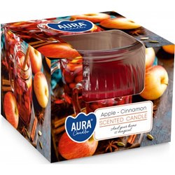 Bispol świeca zapachowa w szkle Jabłko&Cynamon SN69-87