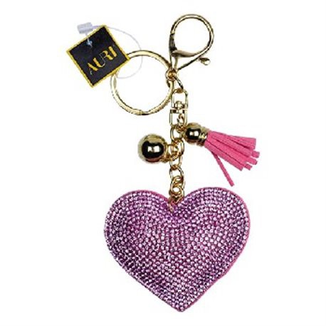 Inter-vion Auri brelok różowe serce