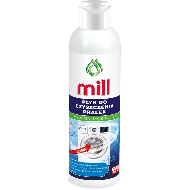 Mill Płyn do czyszczenia pralek 250 ml Mill Płyn do czyszczenia pralek 250 ml