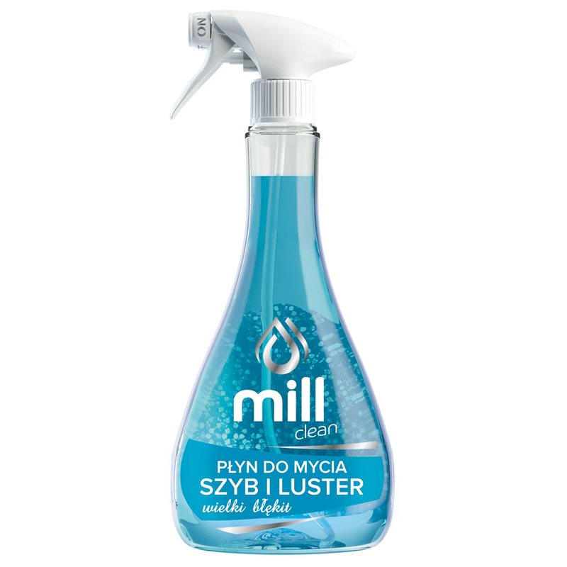 Mill Clean płyn do mycia szyb i luster Wielki Błękit 555ml Mill Clean płyn do mycia szyb i luster Wielki Błękit 555ml