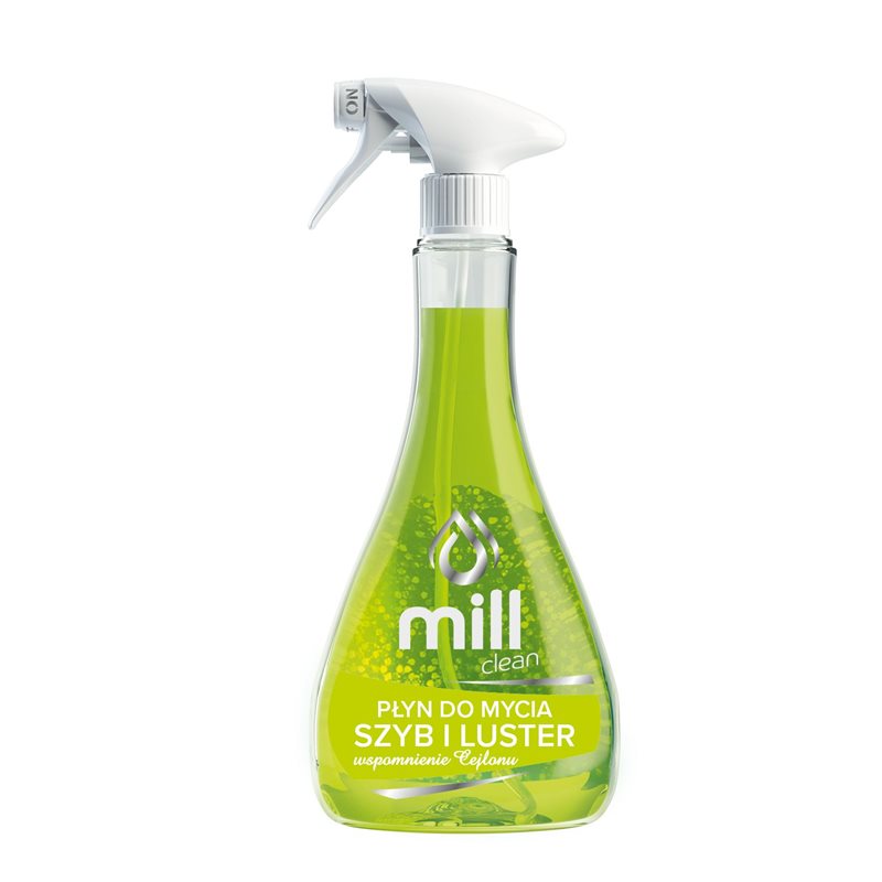 MILL Clean płyn do mycia szyb i luster Wspomnienie Cejlonu 555ml MILL Clean płyn do mycia szyb i luster Wspomnienie Cejlonu 555ml