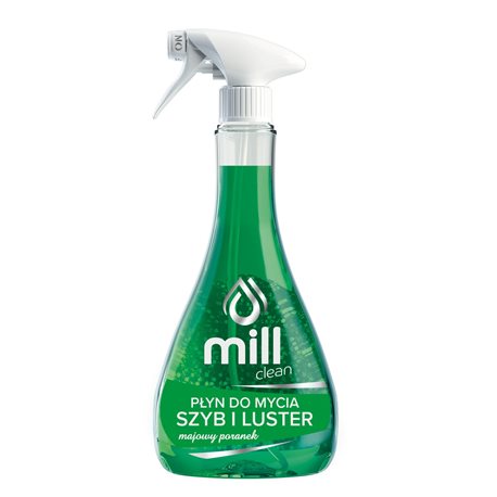 MILL Clean płyn do mycia szyb i luster Majowy Poranek 555ml MILL Clean płyn do mycia szyb i luster Majowy Poranek 555ml