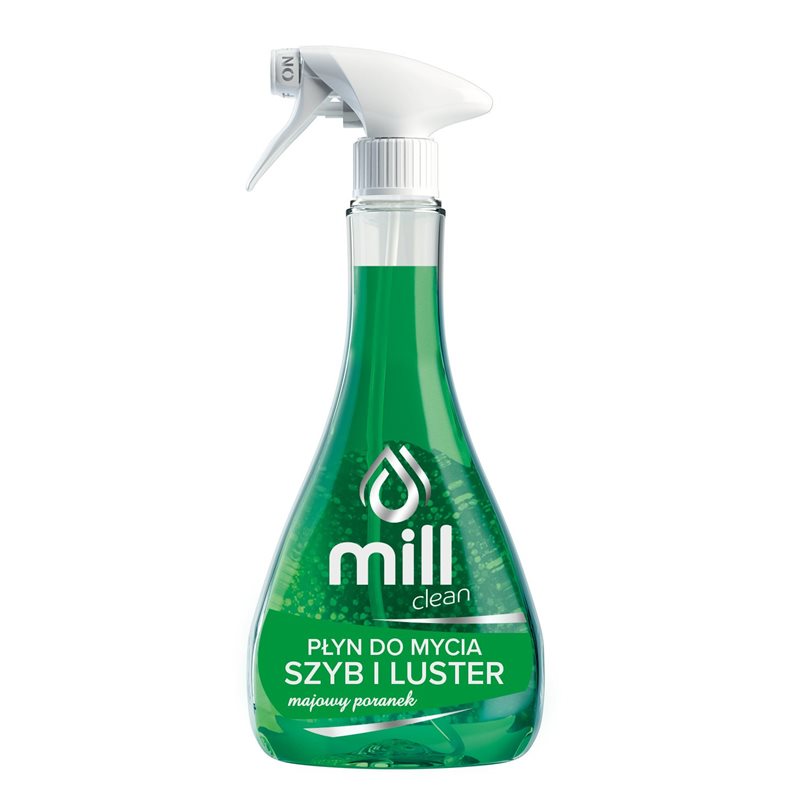 MILL Clean płyn do mycia szyb i luster Majowy Poranek 555ml MILL Clean płyn do mycia szyb i luster Majowy Poranek 555ml