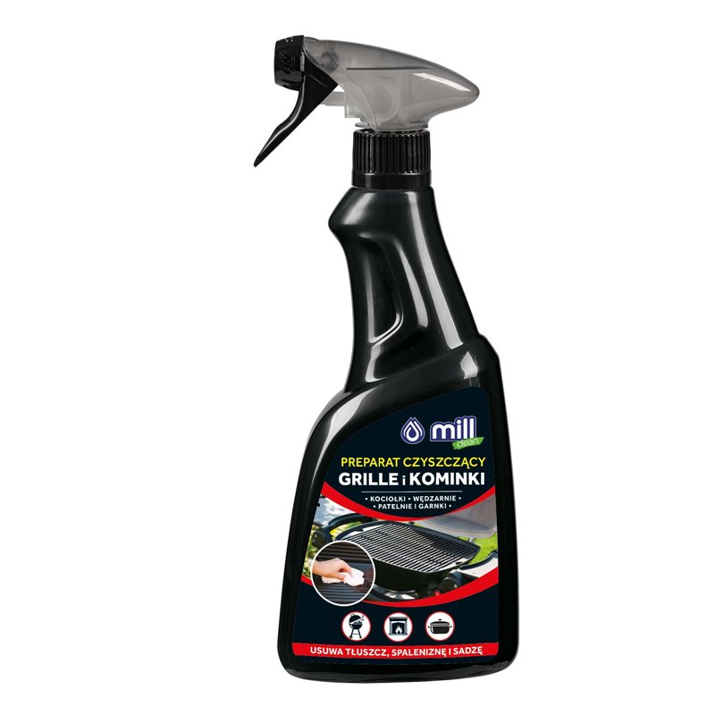 Mill Clean preparat czyszczący grille i kominki 500ml Mill Clean preparat czyszczący grille i kominki 500ml