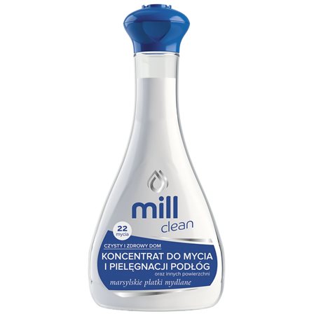 MILL Clean balsam do mycia i pielęgnacji domu Marsylskie Płatki Mydlane 888ml MILL Clean balsam do mycia i pielęgnacji domu Marsylskie Płatki Mydlane 888ml