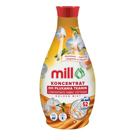 Mill koncentrat do płukania tkanin Golden Mist 1,3l