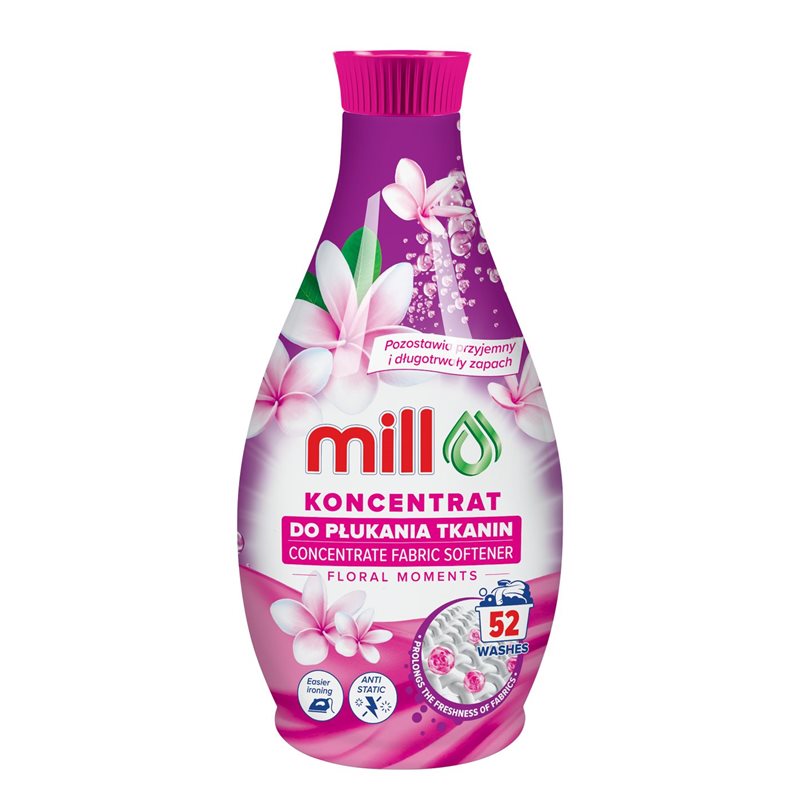 Mill koncentrat do płukania tkanin Floral Moments 1,3l