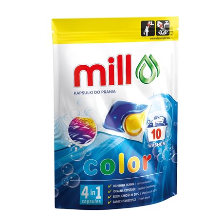 Mill Professional Baby Duocaps kapsułki do prania koloru 10 szt.