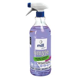 Mill Clean Umyje płyn do mycia szyb i luster, glazury 1,22l Maciejka