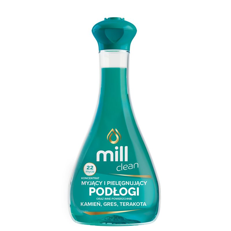 MILL Clean specjalistyczny balsam do mycia gresu, terakoty i kamienia 888ml MILL Clean specjalistyczny balsam do mycia gresu, terakoty i kamienia 888ml