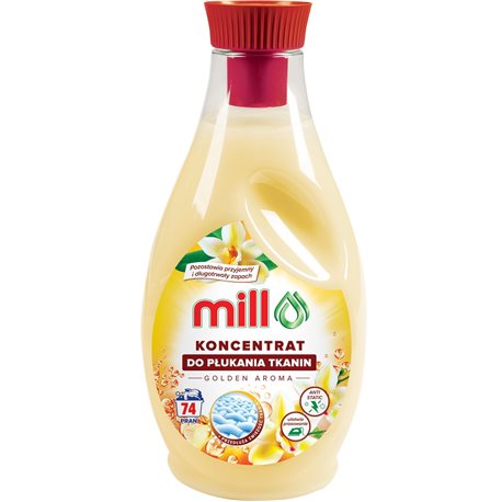 Mill koncentrat do płukania tkanin Golden 2l Mill koncentrat do płukania tkanin Golden 2l