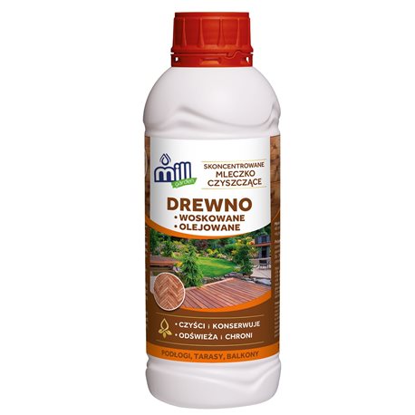 Mill Clean Garden mleczko czyszczące drewno 888ml Mill Clean Garden mleczko czyszczące drewno 888ml