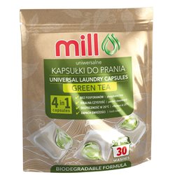 EcoMill kapsułki do prania Zielona Herbata 30szt