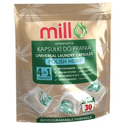 EcoMill kapsułki dp prania Konopie Polskie 30szt