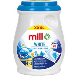 Mill kapsułki do prania biel 70szt
