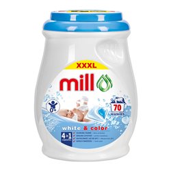 Mill Professional Baby kapsułki do prania bieli i koloru 70 szt.
