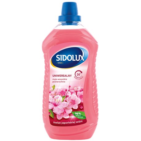 Sidolux Uniwersalny Płyn do mycia Kwiat Japońskiej Wiśni 1 l