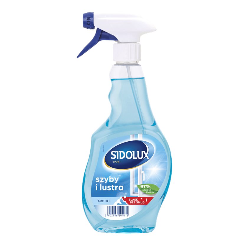 Sidolux Crystal Arctic Płyn do mycia szyb 500 ml