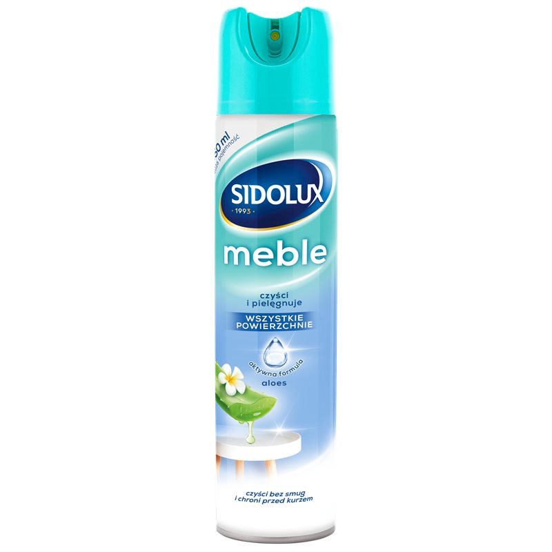 Sidolux do mebli areozol 350ml aloes