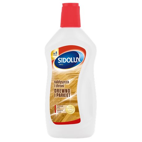 Sidolux Nabłyszczanie Środek do ochrony i nabłyszczania drewna i parkietu 500 ml