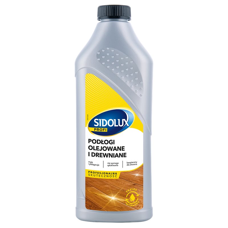 Sidolux Profi płyn czyszczenia podłóg olejowanych i drewnianych 900ml
