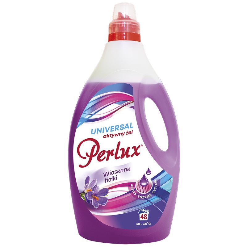 Perlux żel do prania universal wiosenne fiołki 1,92l