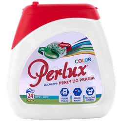 Perlux perły do prania kolor kapsułki 552 g 24 sztuki