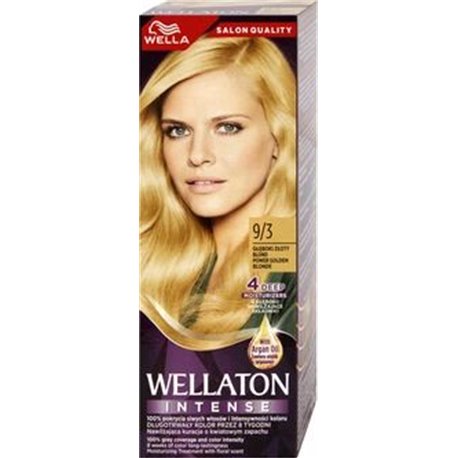 Wella Wellaton Krem intensywnie koloryzujący złoty blond 9/3