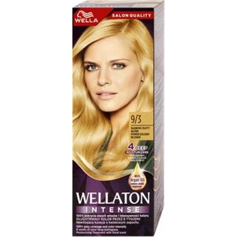 Wella Wellaton Krem intensywnie koloryzujący złoty blond 9/3