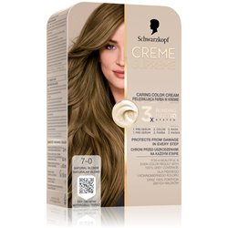Schwarzkopf Creme Supreme pielęgnująca farba w kremie 7-0 naturalny blond