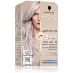 Schwarzkopf Creme Supreme pielęgnująca farba w kremie 10-55 chłodny srebrzysty blond