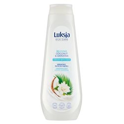 Luksja Silk Care Kremowy płyn do kąpieli Orzeźwiające Kokos i Gardenia 900 ml
