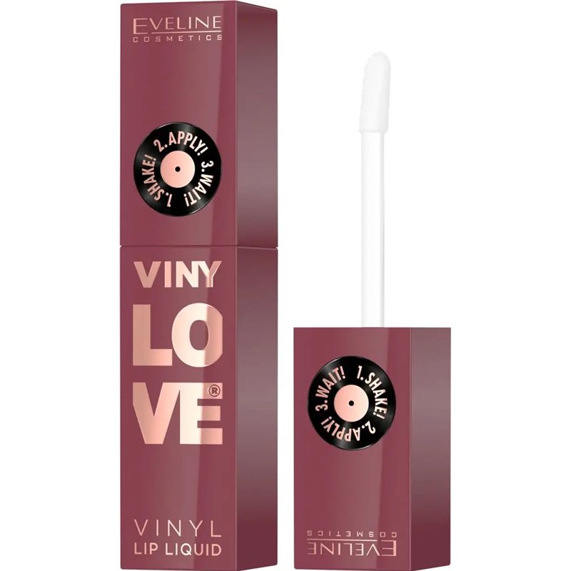 Eveline VinyLove Pomadka płynna z efektem winlowym -08 Honey 4ml