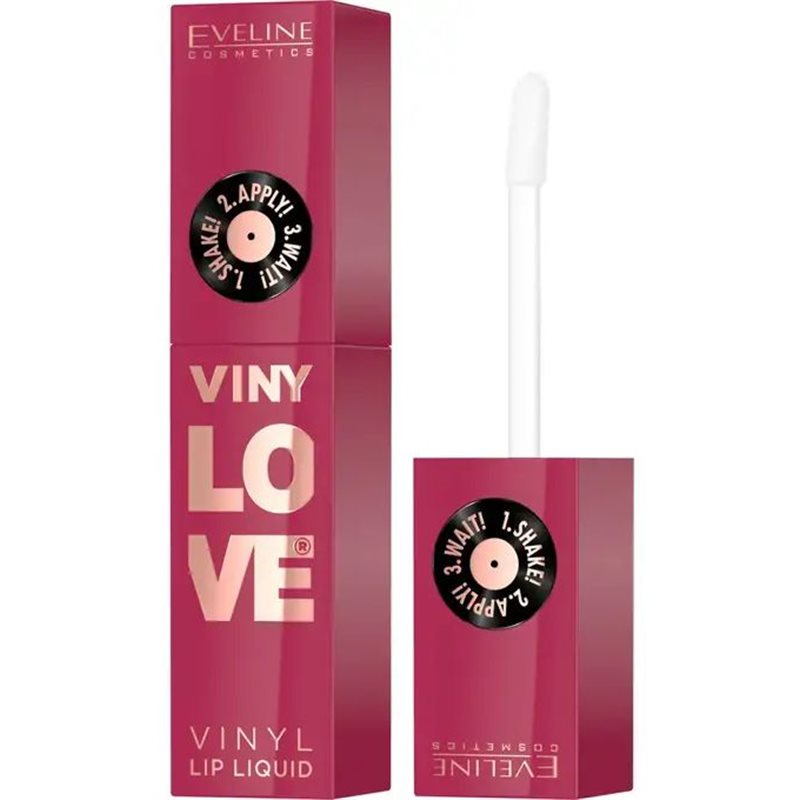 Eveline VinyLove Pomadka płynna z efektem winlowym - 10 Blushy 4ml
