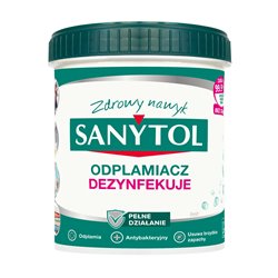 Sanytol Odplamiacz dezynfekujący białe i kolorowe tkaniny 450 g
