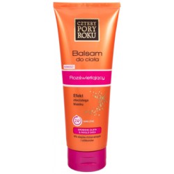 Balsam do ciała Cztery Pory Roku rozświetlający z drobinkami złota 250ml