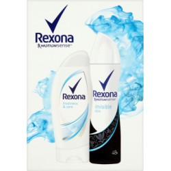 Rexona Invisible Aqua i Freshness & Care Zestaw kosmetyków