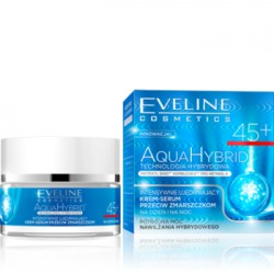 Eveline Intensywnie ujędrniający krem – serum przeciw zmarszczkom 45+ dzień/noc 50 ml