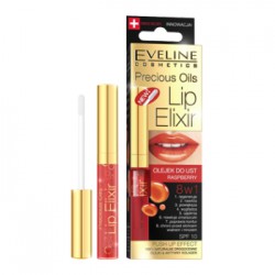 Eveline PRECIOUS OILS LIP ELIXIR Olejek do ust Raspberry 8w1 7 ml