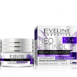 Eveline Liftingujący krem ekspert przeciwzmarszczkowy 55+ 50 ml