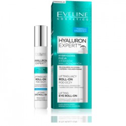 Eveline HYBRYDOWA FUZJA 3 KWASÓW HIALURONOWYCH Liftingujący roll-on pod oczy 15 ml