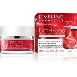 Eveline Intensywnie odmładzający krem - korektor głębokich zmarszczek + multiregenerujące serum 70+