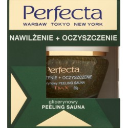 Perfecta Nawilżenie + Oczyszczenie Glicerynowy peeling sauna 55 g