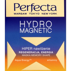 Perfecta Hydro Magnetic Hiper nawilżenie regeneracja energia Maska memory shape 50 ml