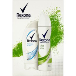 Rexona Aloe Vera i Freshness & Care Zestaw kosmetyków
