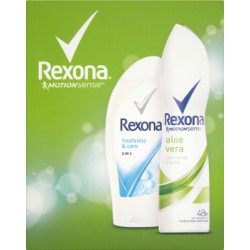 Rexona Aloe Vera i Freshness & Care Zestaw kosmetyków
